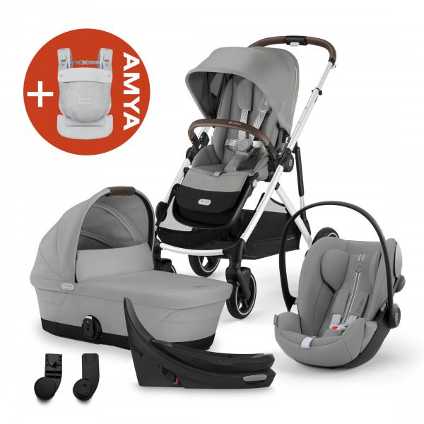 CYBEX Gold Gazelle 4in1 +AMYA - Stone Grey